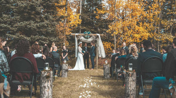 wedding in the fall