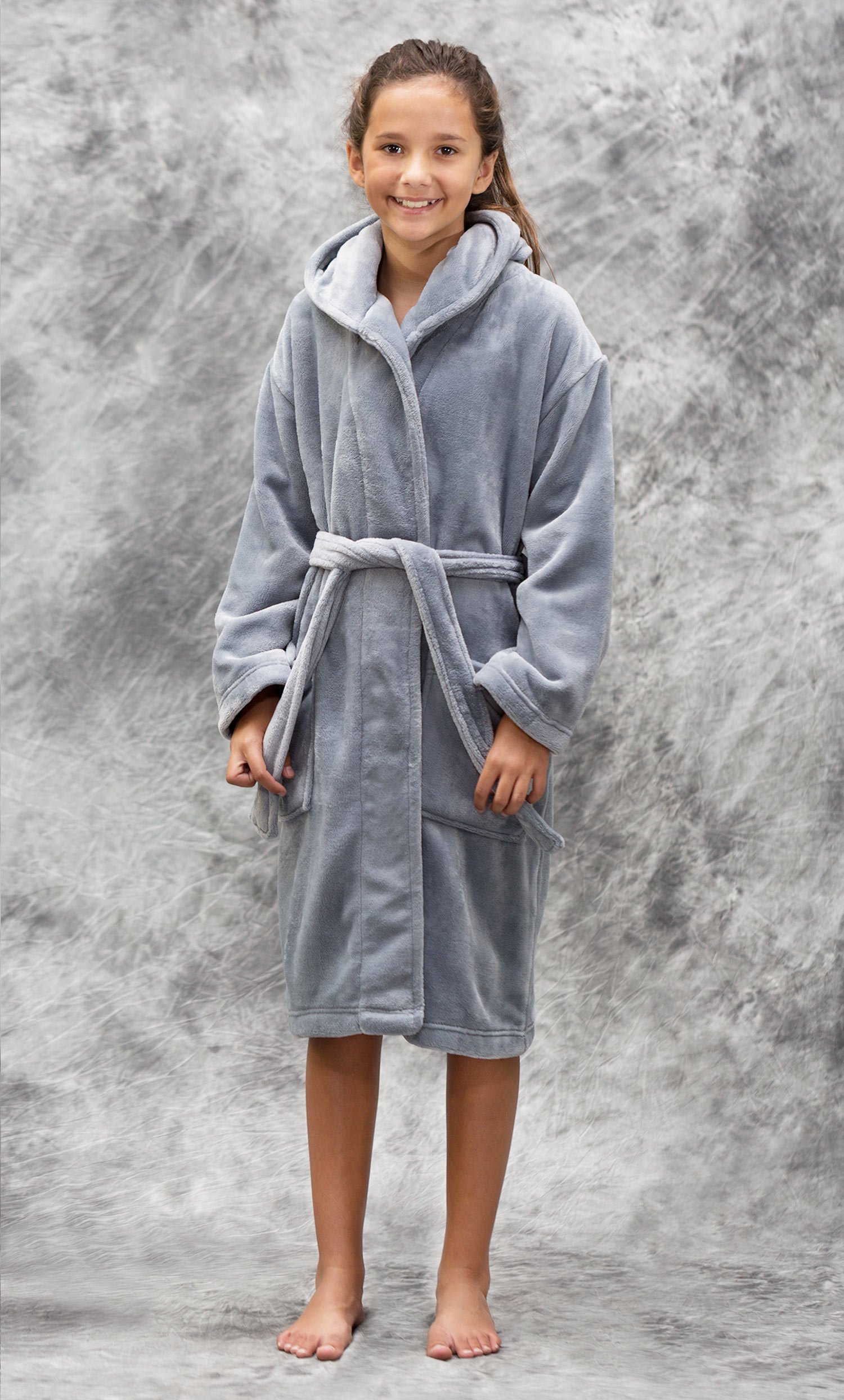 kids robe and slippers