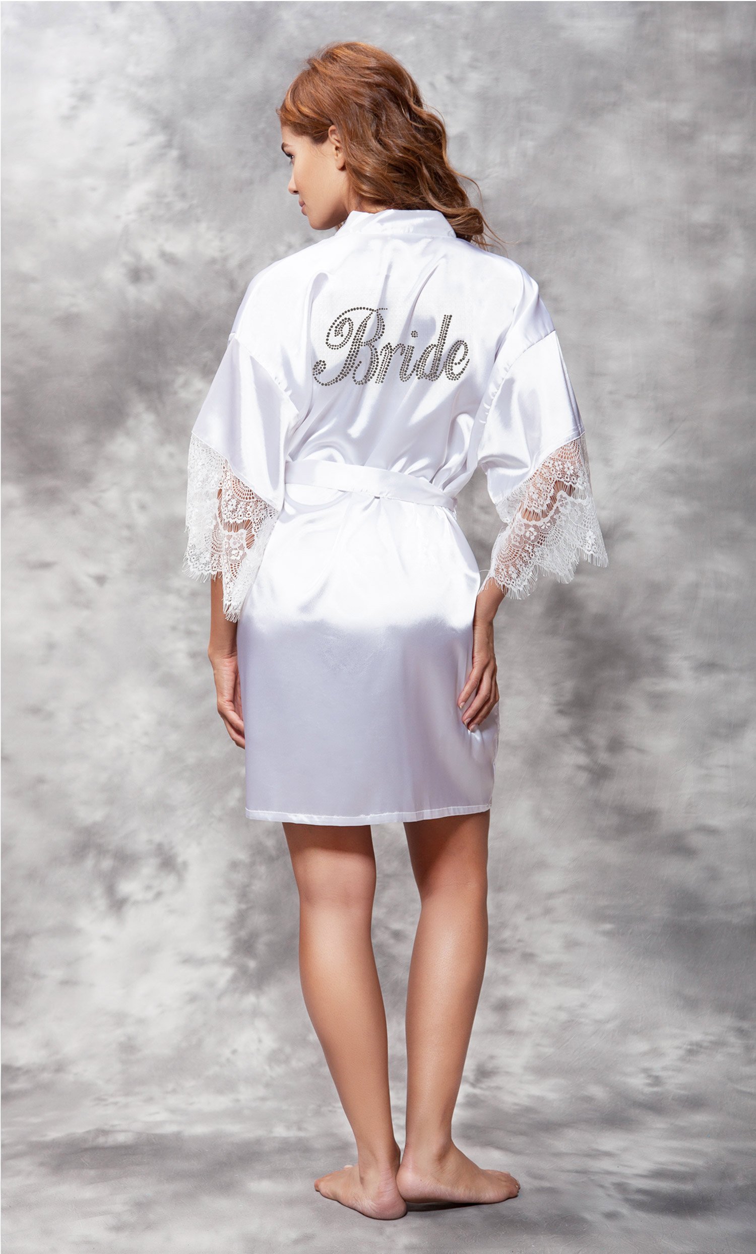 black bride robe