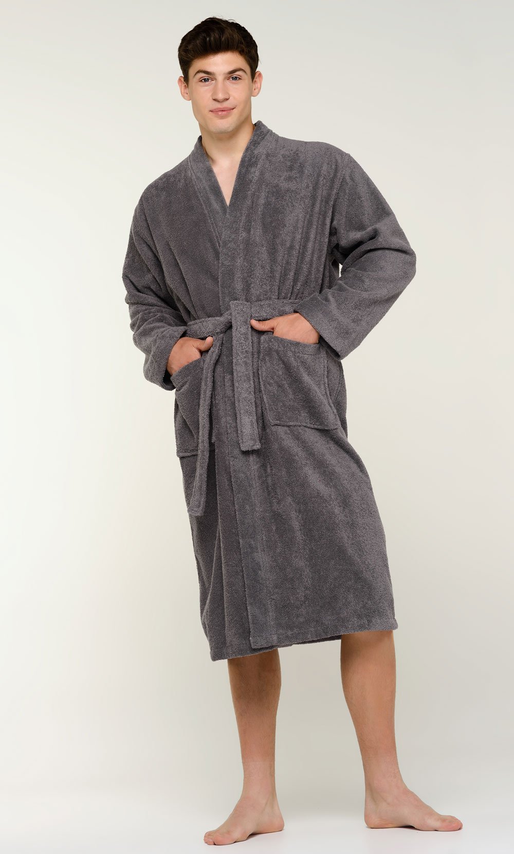 mens 100 cotton terry cloth robe