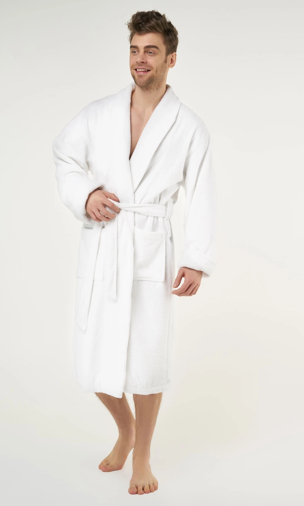 Classic Terry Cloth Spa Robe, Luxury Spa Robes