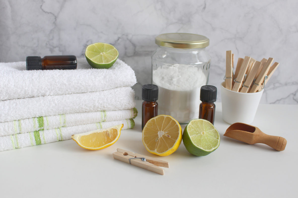 how to get the sour smell out of bath towels