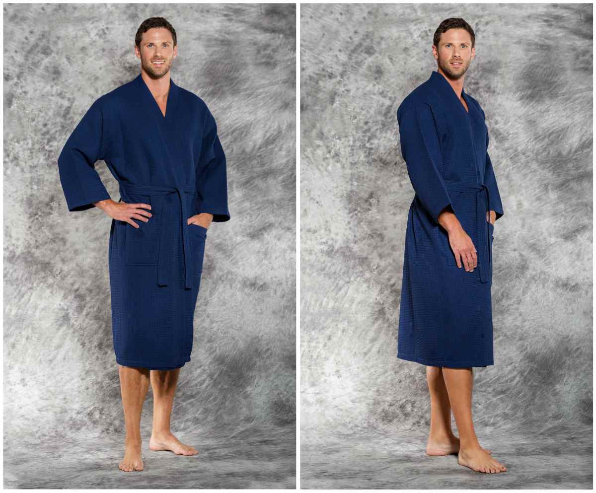 waffle kimono bathrobe | Coziest And Most Stylish Men’s Bathrobes | men's bathrobe | men's terry cloth bathrobe