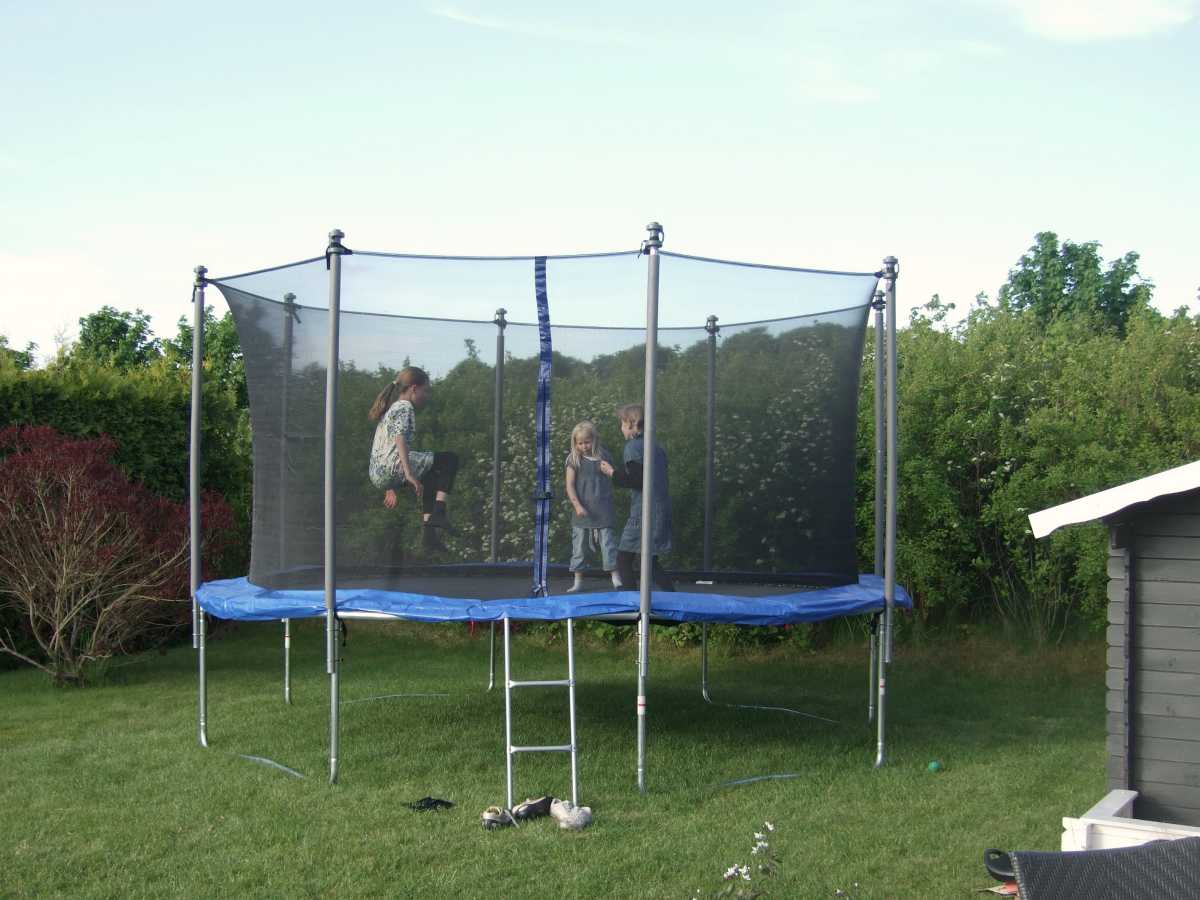 happy children playing on trampoline outside | Best Family Gift Ideas Perfect For The Upcoming Holidays | family gift ideas | gift ideas for family