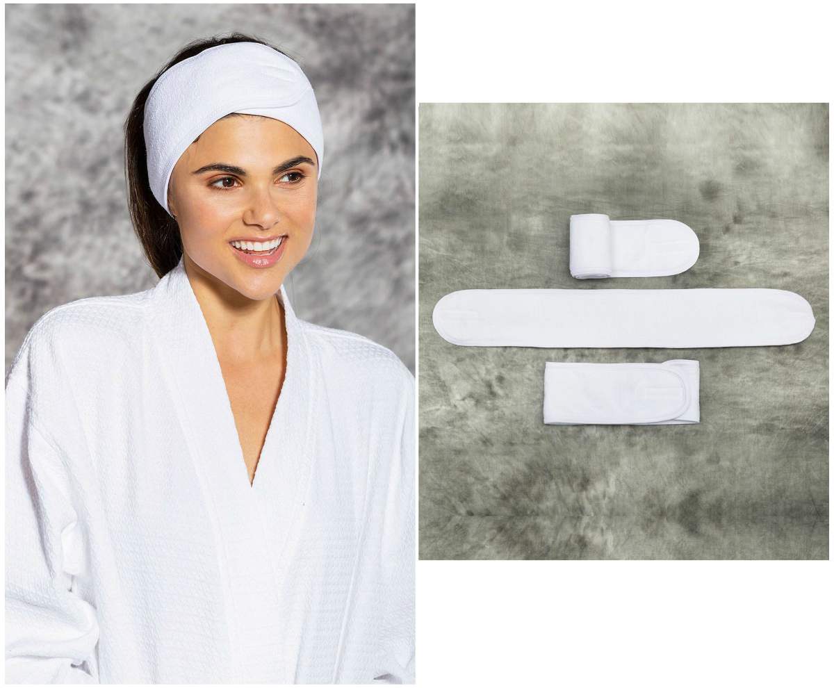 velcro terry headband for adults | The Essentials Every Cryotherapy Spa Must Have | cryotherapy spa | cryotherapy benefits