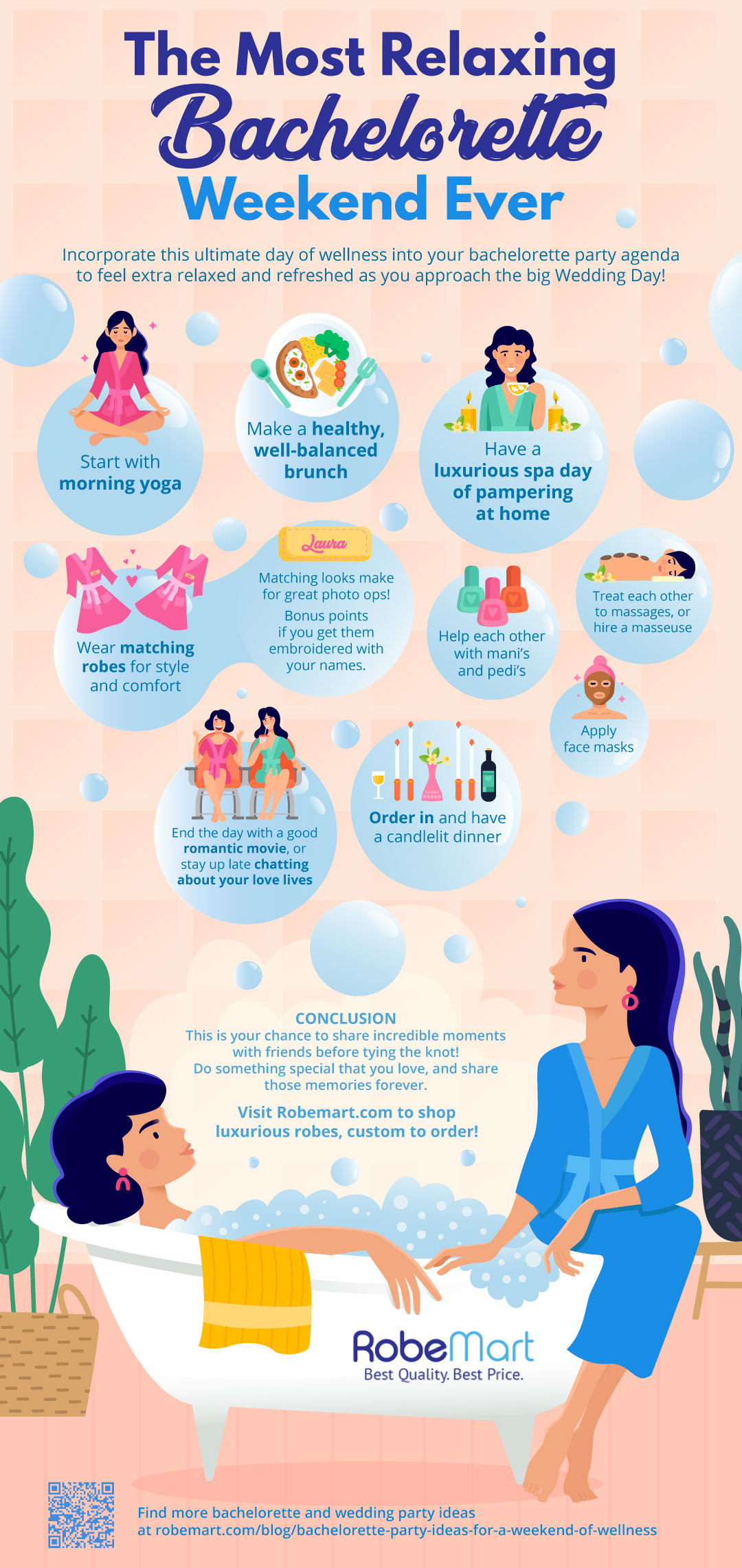 Bachelorette Party Ideas for a Weekend of Wellness [INFOGRAPHIC]