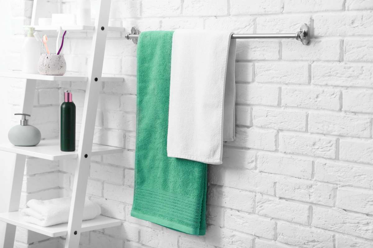 clean towels on towel warmer | Towel Warmer: The Bath Accessory You Didn’t Know You Needed | towel warmer | hot towel warmer