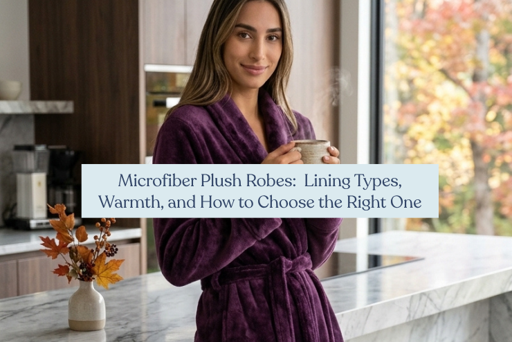 Microfiber Plush Robes: Lining Types, Warmth, and How to Choose the Right One