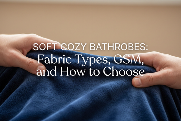 Soft Cozy Bathrobes: Fabric Types, GSM, and How to Choose