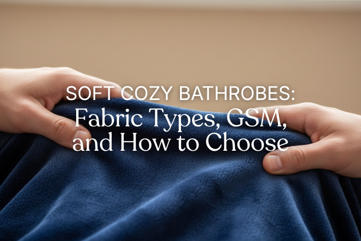 Soft Cozy Bathrobes: Fabric Types, GSM, and How to Choose