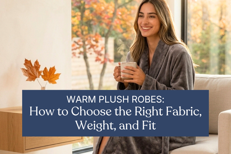 Warm Plush Robes: How to Choose the Right Fabric, Weight, and Fit