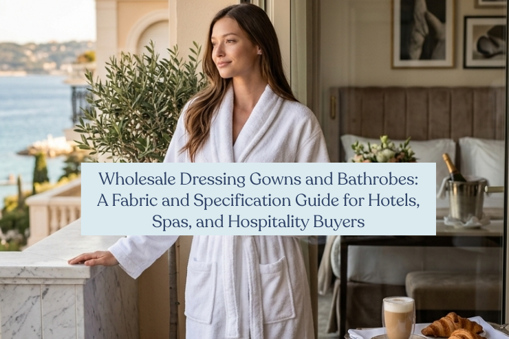 Wholesale Dressing Gowns and Bathrobes: A Fabric and Specification Guide for Hotels, Spas, and Hospitality Buyers