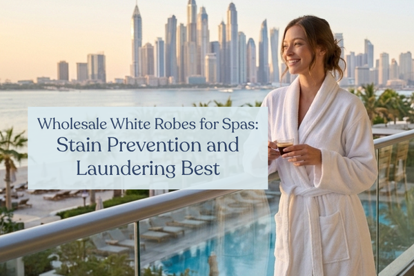 Wholesale White Robes: How to Choose the Right Fabric, GSM, and Supplier for Hotels, Spas, and Salons