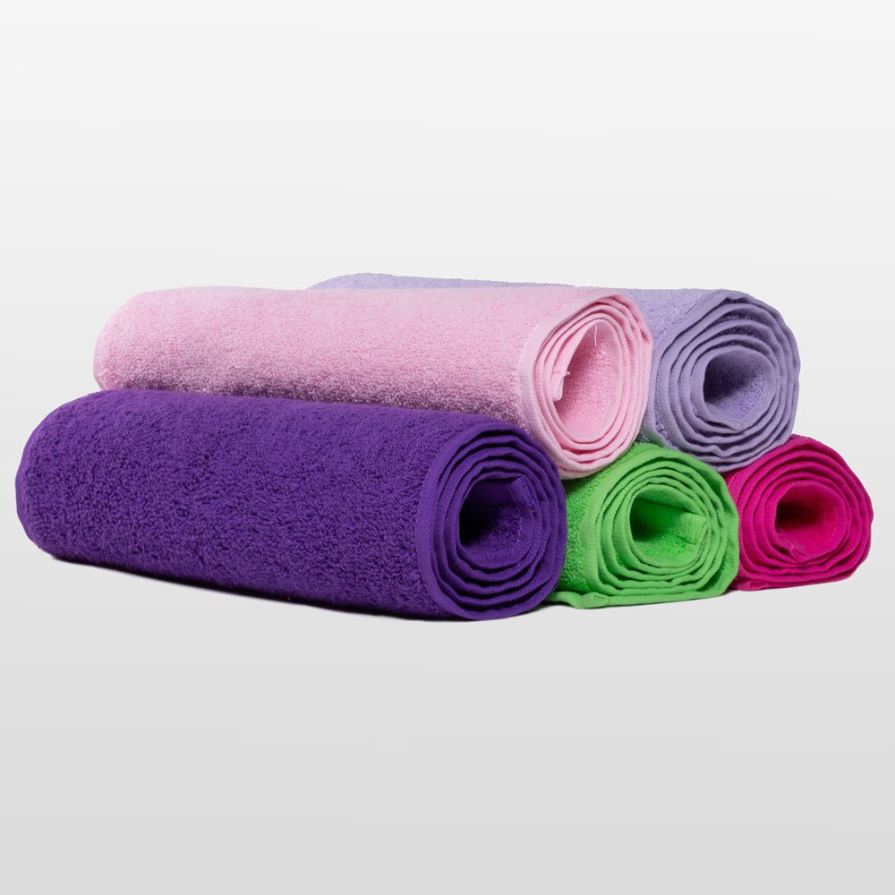 12" x 44"- 100% Turkish Cotton Fuchsia Gym Towel