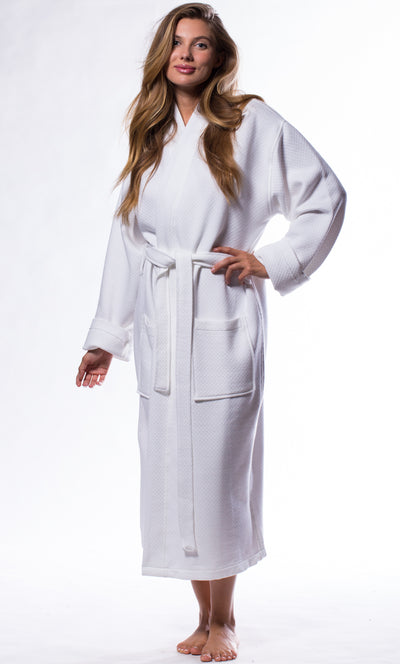 Knit Diamond Luxury Kimono Bathrobe
