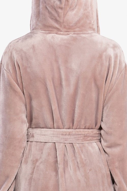dressing gown pink fluffy OHS Dressing Gown Womens Teddy Marl Hearts Pink, Mothers Day Gifts Bathrobe  with Hood & Pockets Soft Warm Comfy Luxury Oversized Ladies Dressing Gowns,  One Size : Amazon.co.uk: Fashion