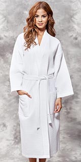 Waffle Robes | Cotton Wholesale Waffle Weave Robes for Women & Men ...