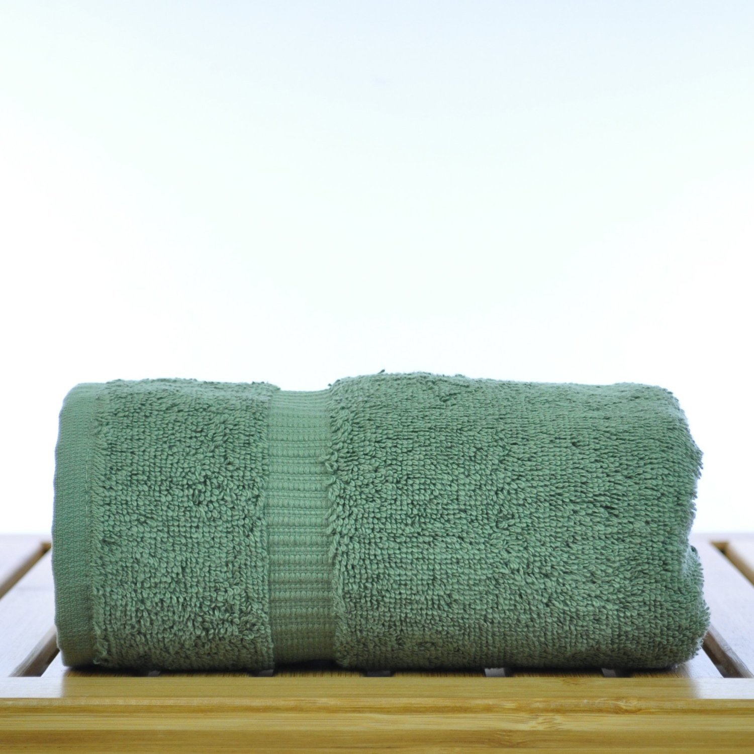 16" x 30" - 5.5 lbs/doz - %100 Turkish Cotton Moss Hand Towel - Dobby Border-Robemart.com