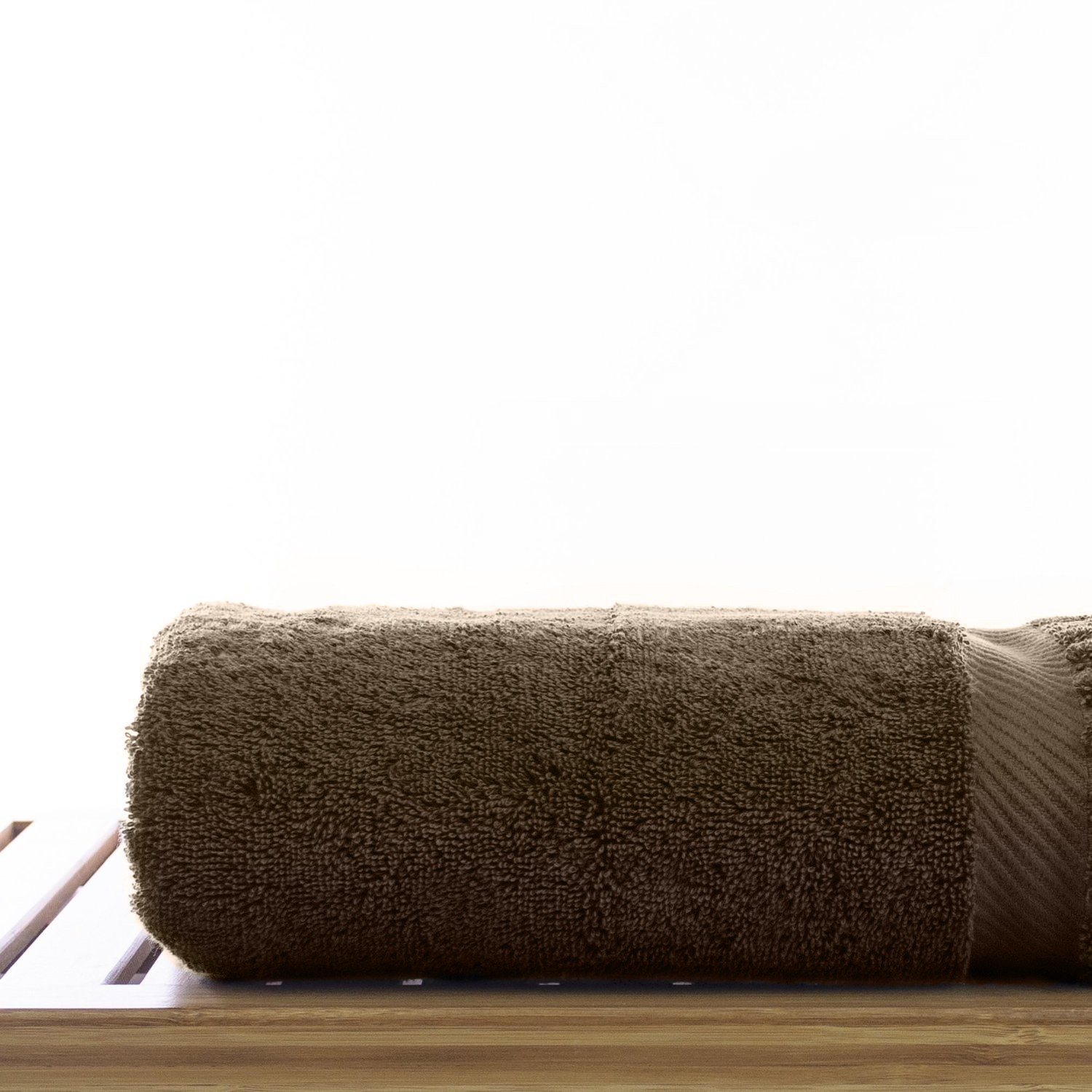 30" x 58" - 18 lbs/doz - %100 Turkish Cotton Cocoa Bath Towel - Piano Border-Robemart.com