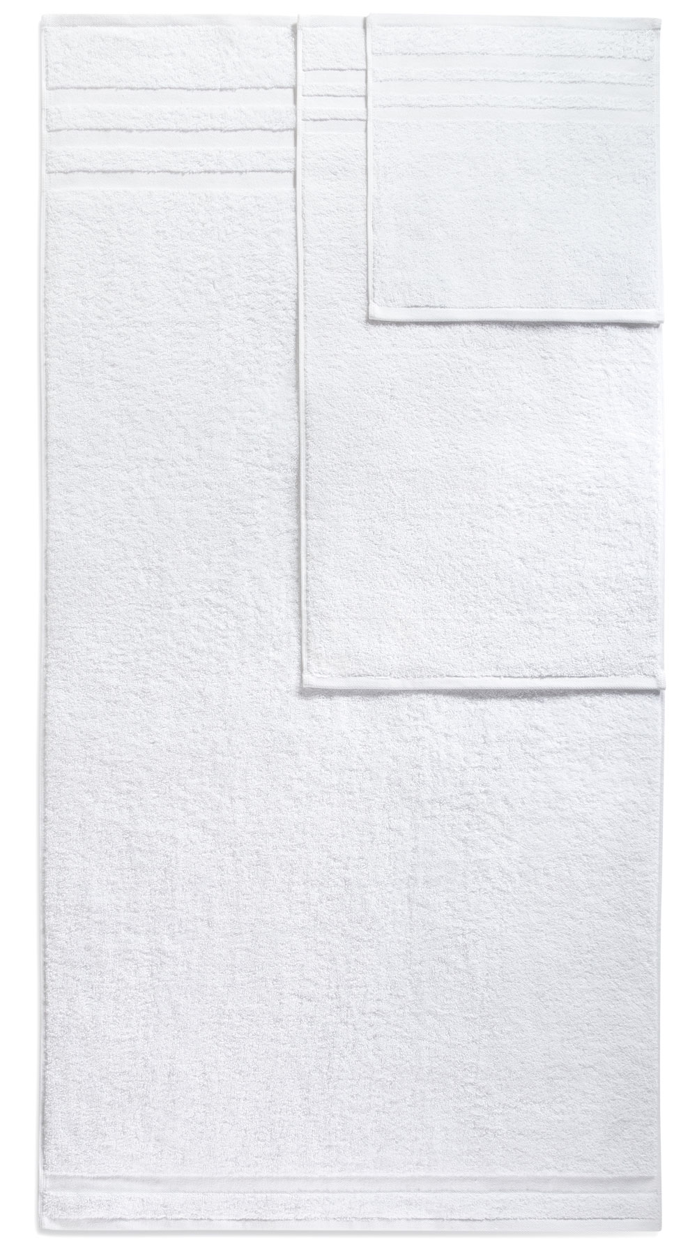100% Turkish Cotton White 8 Piece Towel Set-Robemart.com