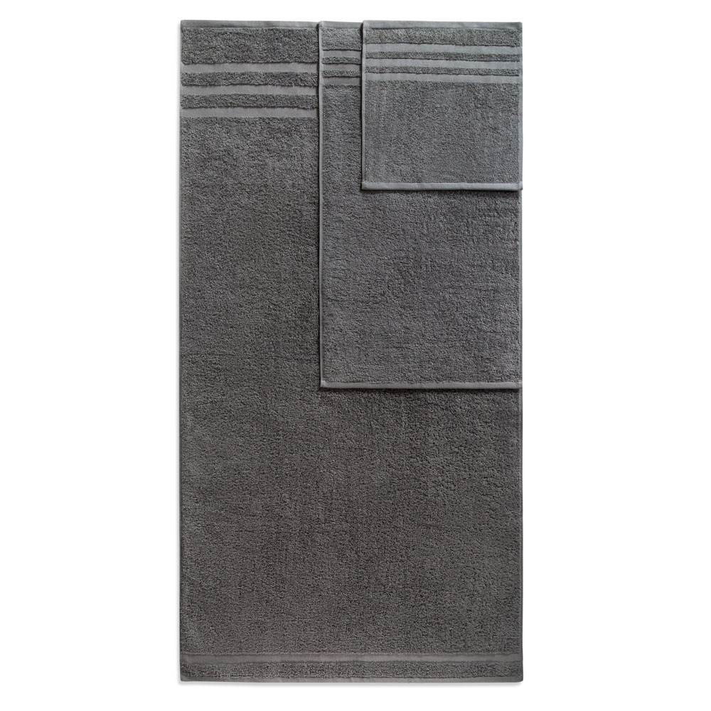 100% Turkish Cotton Gray 8 Piece Towel Set-Robemart.com