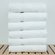 16" x 30" - 5.5 lbs/doz - %100 Turkish Cotton White Hand Towel - Dobby Border-Robemart.com