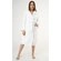 100% Turkish Cotton White Heavy Weight Hooded Terry Bathrobe-Robemart.com