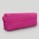 Fuchsia Waffle Small Makeup Bag-Robemart.com