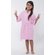 Pink Waffle Kimono Kid's Robe-Robemart.com