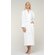 100% Turkish Cotton White Waffle With Velour Shawl Robe-Robemart.com