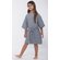 Gray Waffle Kimono Kid's Robe-Robemart.com