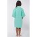 Mint Green Waffle Kimono Kid's Robe-Robemart.com