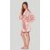 CLEARANCE Satin Kimono Sweet Pink Short Robe-Robemart.com