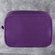 Purple Waffle Large Makeup Bag-Robemart.com