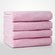 35"x 60" - 100% Turkish Cotton Pink Terry Bath Towel-Robemart.com