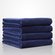 35" x 60" - 100% Turkish Cotton Terry Velour Navy Blue Pool / Beach Towel-Robemart.com