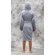 Gray Plush Super Soft Fleece Hooded Kid's Robe-Robemart.com