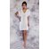 100% Bamboo Chiffon Ivory Nightgown-Robemart.com
