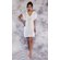 100% Chiffon Ivory Nightgown-Robemart.com