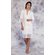 100% Lace Trim Ivory Women's Kimono Robe-Robemart.com