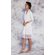 100% Lace Trim Ivory Women's Kimono Robe-Robemart.com