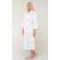 100% Turkish Cotton White Waffle Kimono Robe-Robemart.com