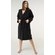 100% Turkish Cotton Black Heavy Weight Hooded Terry Bathrobe-Robemart.com 100% Turkish Cotton Black Heavy Weight Hooded Terry Bathrobe-Robemart.com