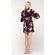 Burgundy Cassidy Knit Kimono Robe-Robemart.com