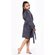 CLEARANCE Gray Plush Super Soft Fleece Shawl Kid's Robe - Final Sale-Robemart.com