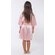 Light Pink Satin Kimono Kid's Robe-Robemart.com