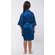 Navy Blue Satin Kimono Kid's Robe-Robemart.com