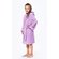 100% Turkish Cotton Lavender Hooded Terry Kid's Bathrobe-Robemart.com