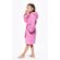 100% Turkish Cotton Pink Hooded Terry Kid's Bathrobe-Robemart.com