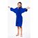 100% Turkish Cotton Royal Blue Hooded Terry Kid's Bathrobe-Robemart.com